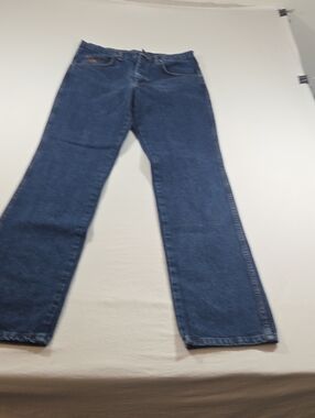 Twenty X Straight Fit Men's Jeans in Dark Blue Denim 33-36  Western Casual